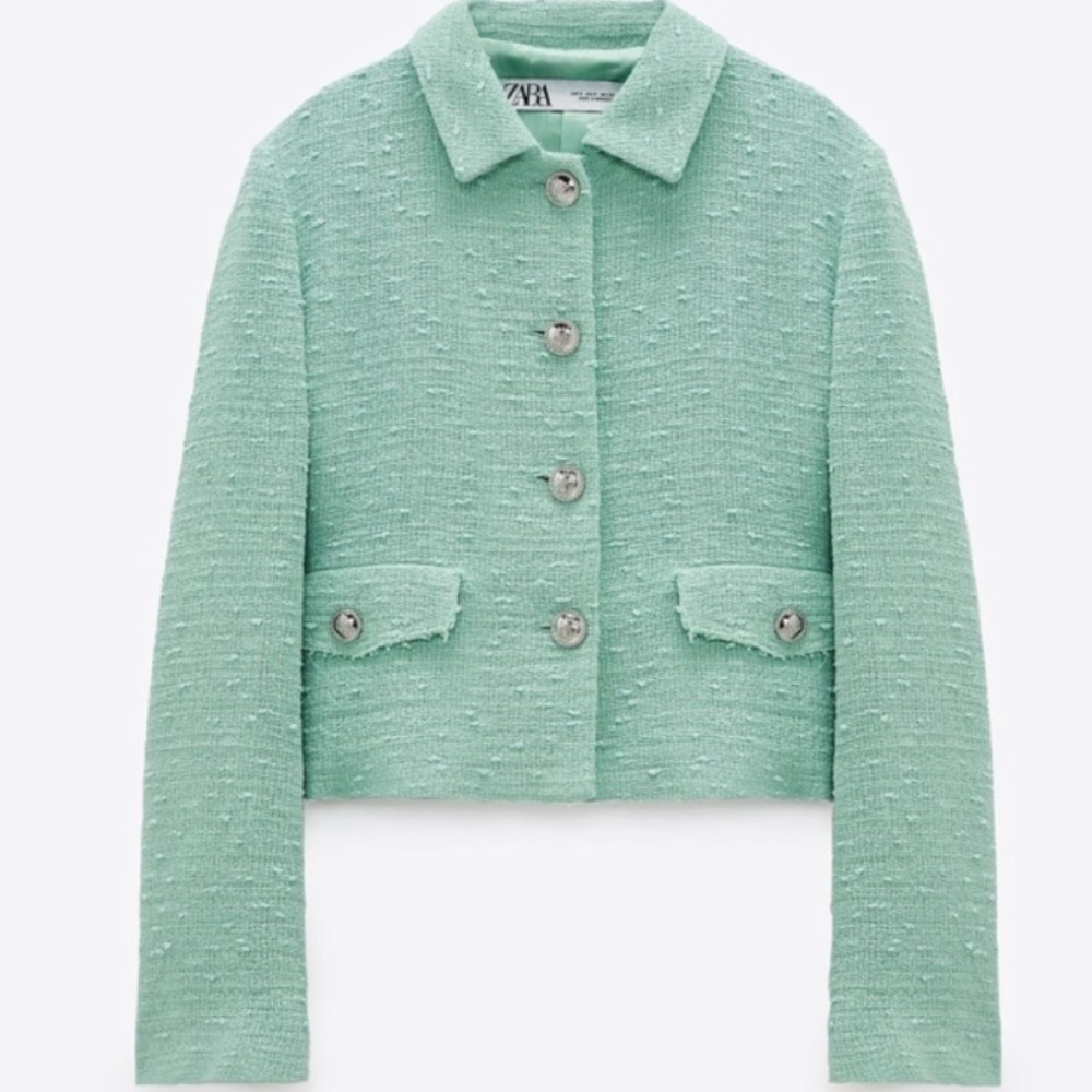 NWT  Blogger Fav. ZAra Crop jacket